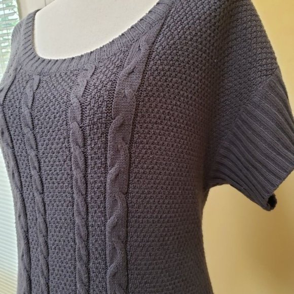 The Limited grey knit long sweater - Picture 2 of 3
